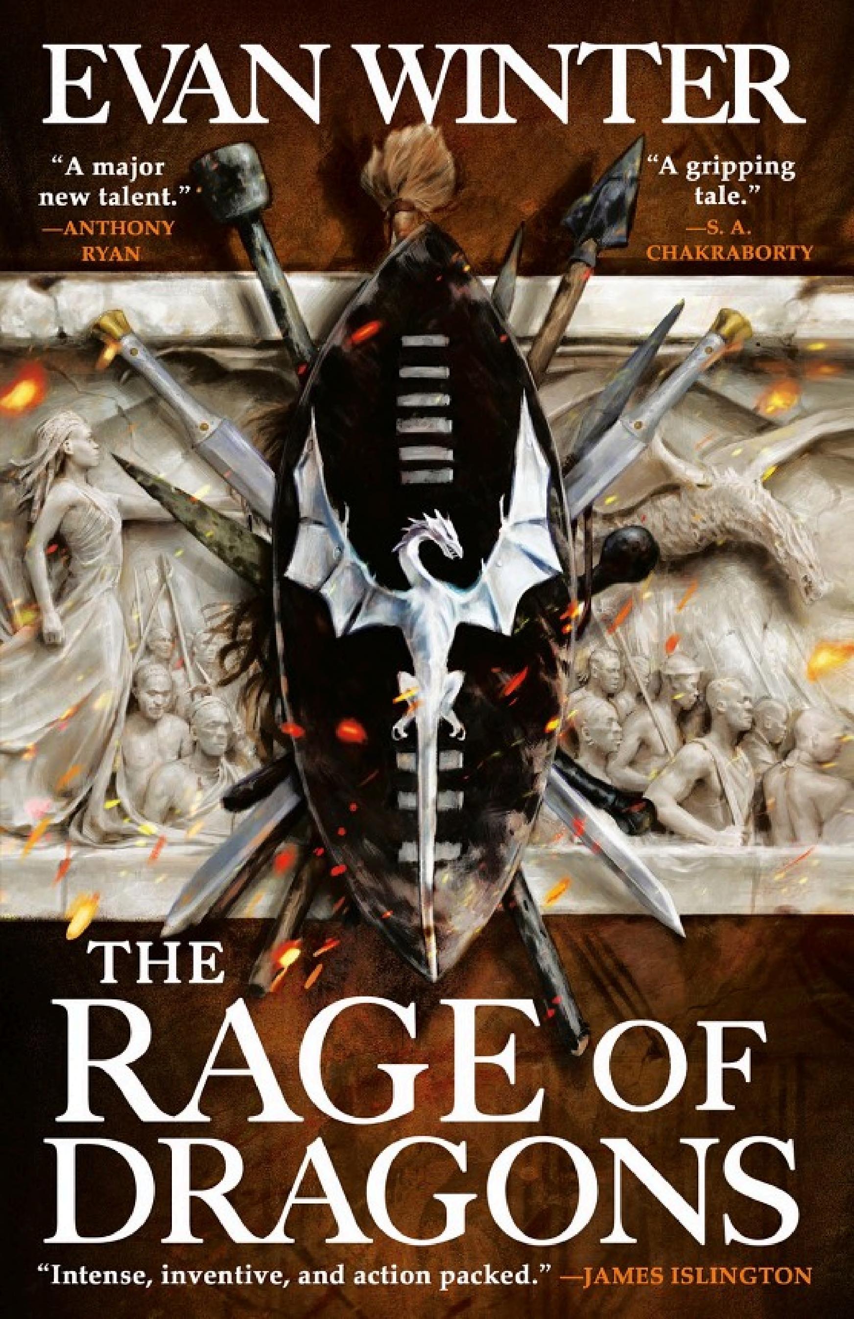 Cover of The Rage of Dragons